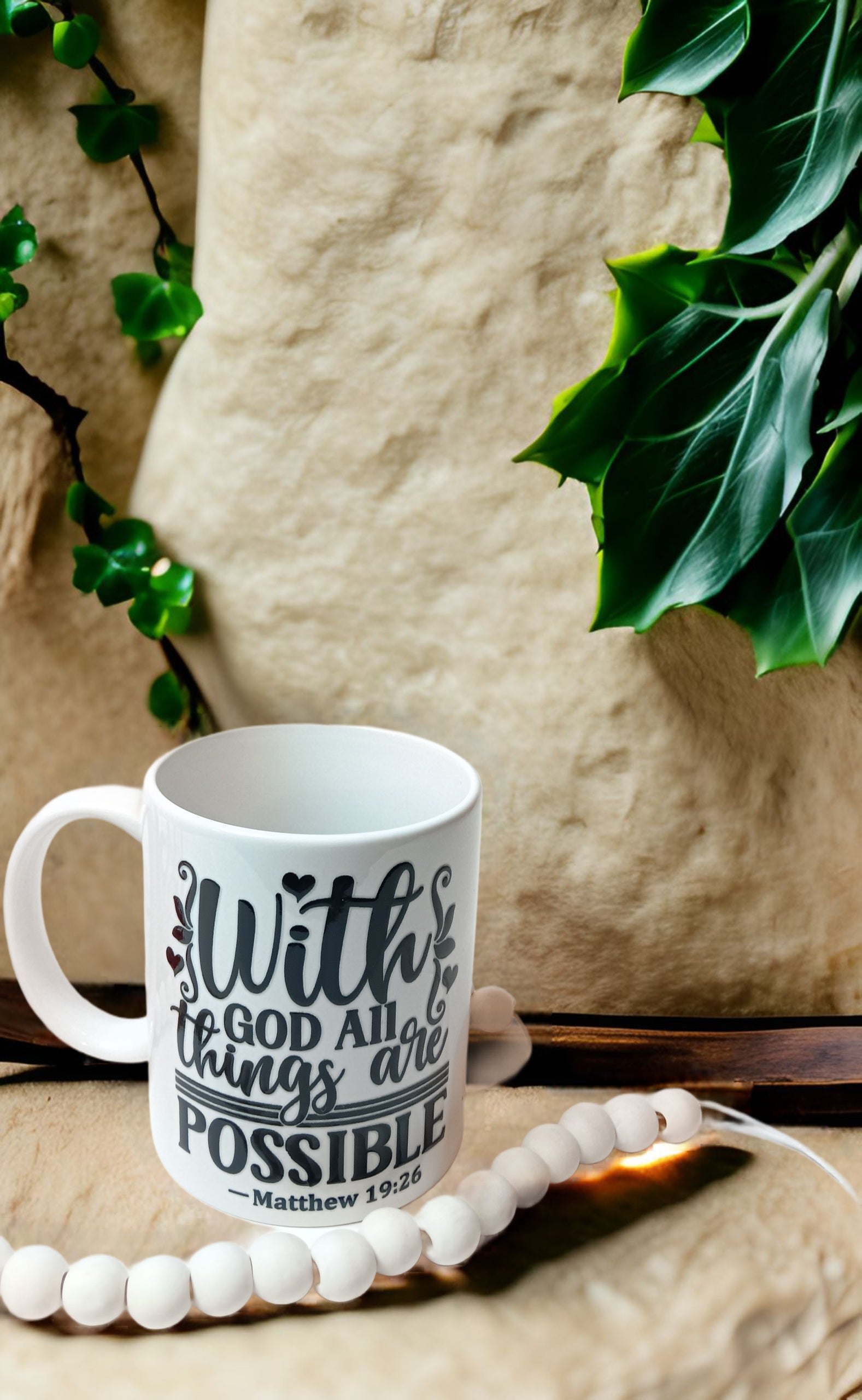 Bible Scripture coffee mugs and glass Tumblers