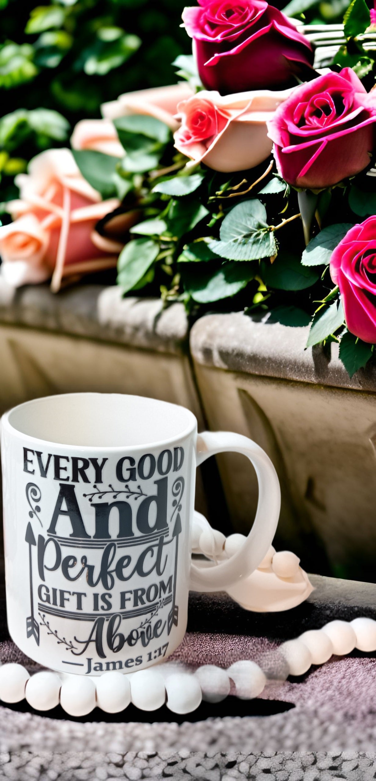 Bible Scripture coffee mugs and glass Tumblers