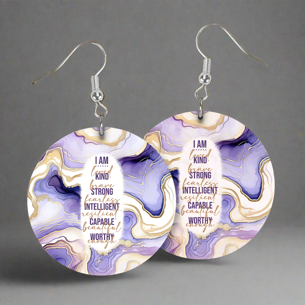Affirmation Earrings