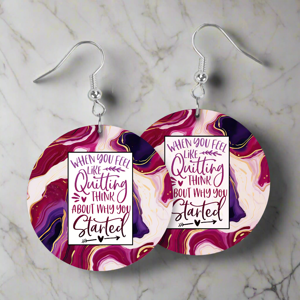 Affirmation Earrings