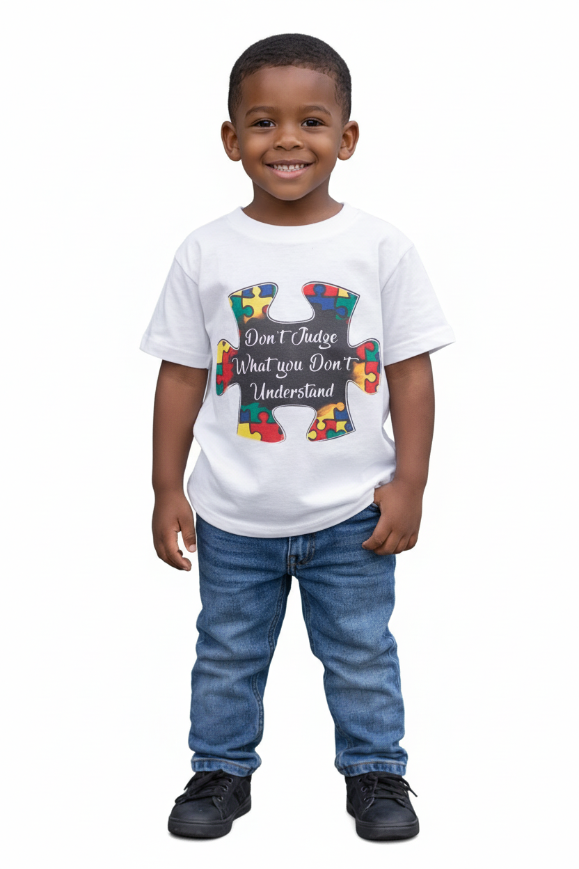 Autism Awareness White Tee